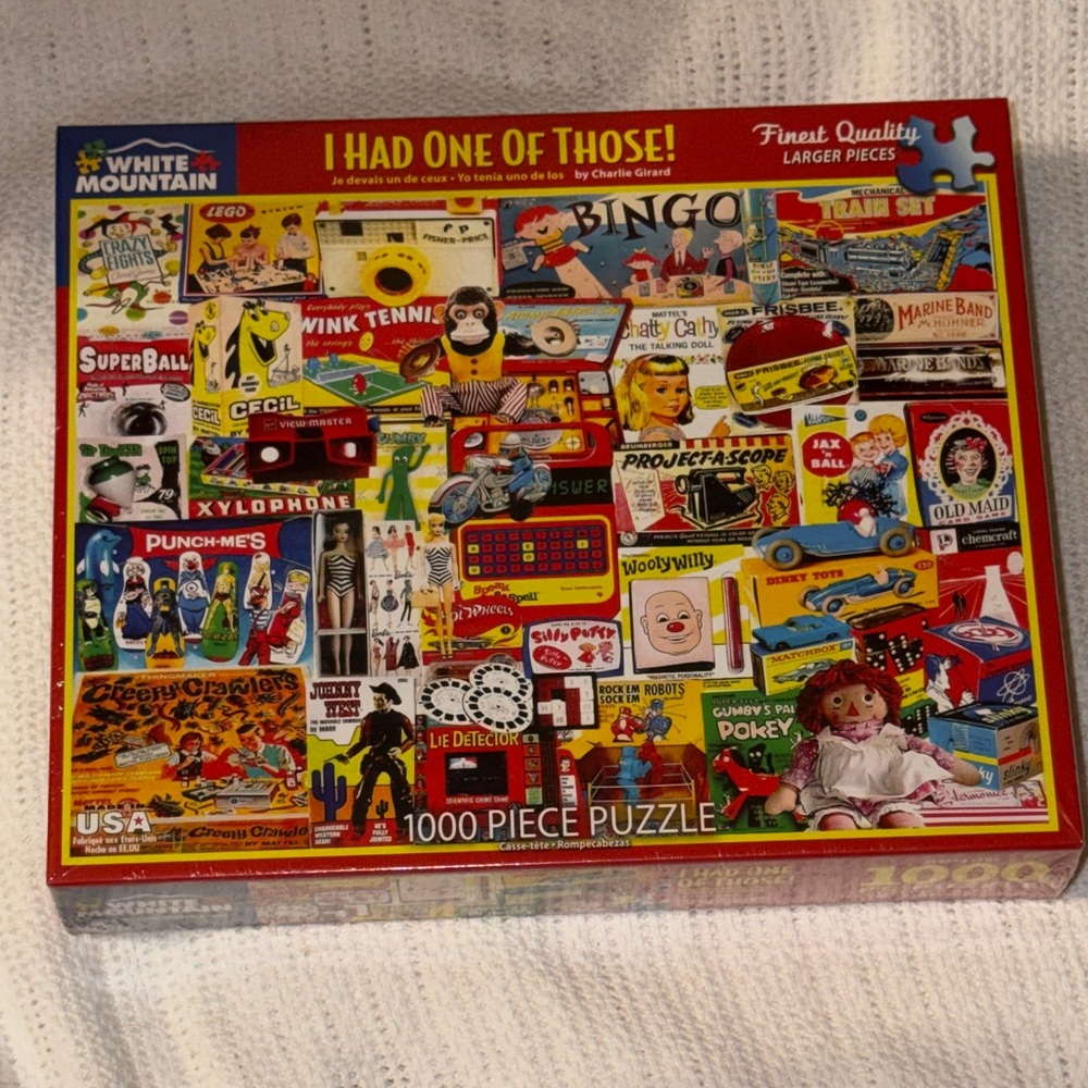White Mountain 1000 Piece‎ Puzzle “I Had One of Those” NEW